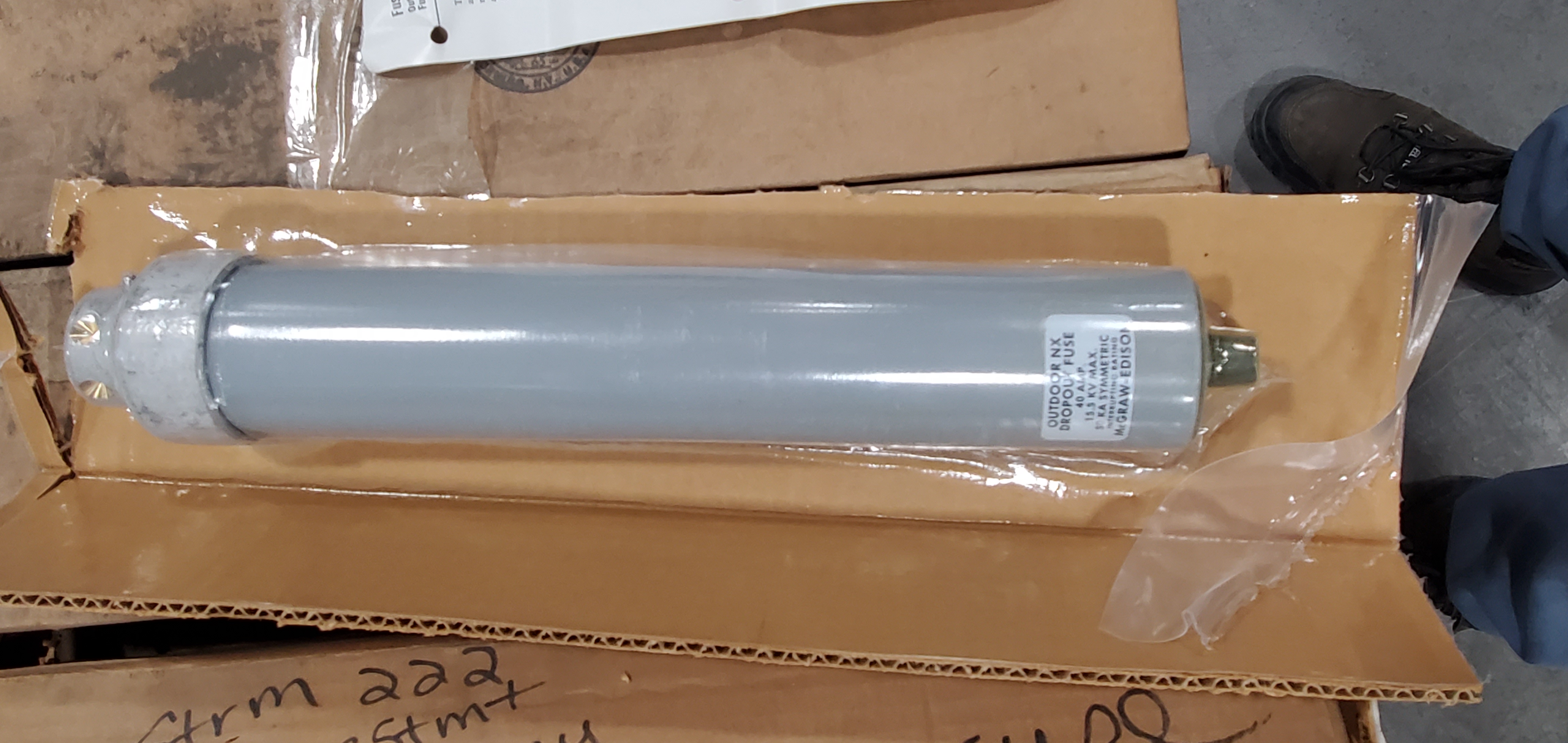 FUSE, PWR CUR LMTG OUTDOOR 15.5KV 40E A